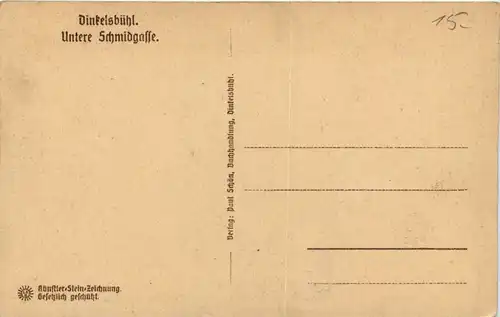 Dinkelsbühl - Untere Schmiedgasse -636970