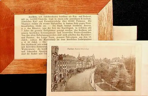 Album von Aachen - zum Aufklappen -S529