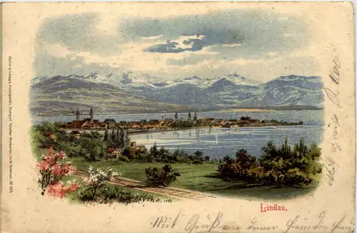 Lindau im Bodensee - Litho -608774