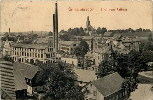 Grossröhrsdorf - Blick vom Rathaus -636508