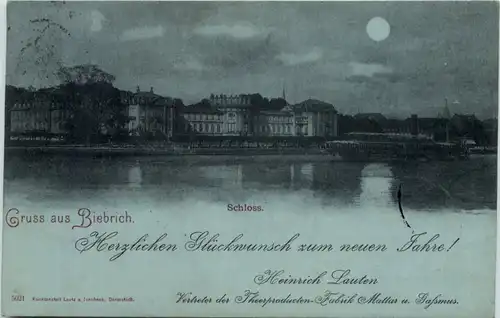 Gruss aus Biebrich - Schloss - Wiesbaden -636152