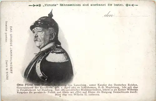 Otto Fürst von Bismarck -634942