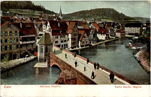 Calw - Partie an der Nagold -636252