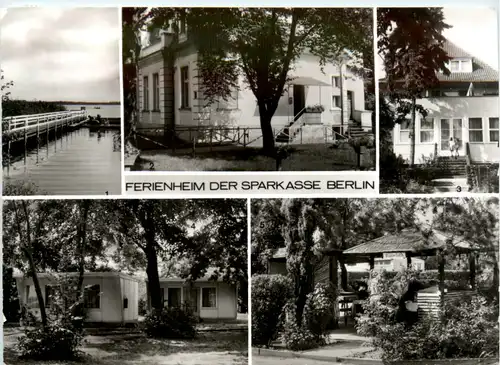 Ferienheim der Sparkasse Berlin, Wolzig , div. Bilder -398696
