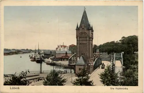 Lübeck - die Hubbrücke -636392