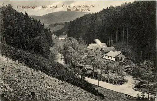 Finsterbergen - Öl und Schneidemühle im Leimagrund -636700