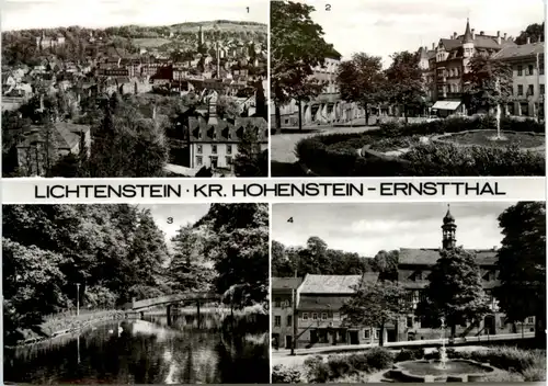 Lichtenstein Kr. Hohenstein-Ernstthal, div. Bilder -398816