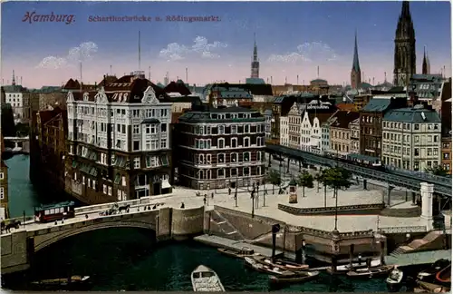 Hamburg - Scharthorbrücke -636720