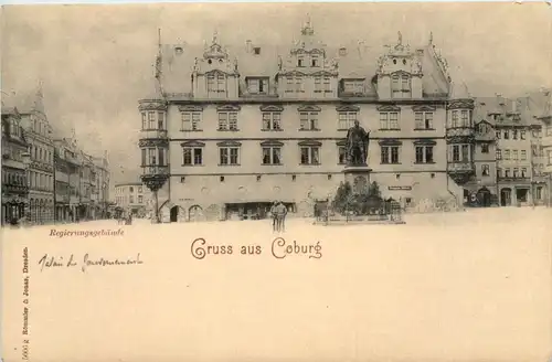 Gruss aus Coburg - Regierungsgebäude -637894