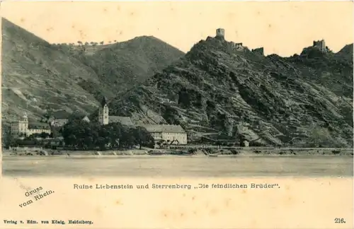 Ruine Liebenstein und Sterrenberg -636840
