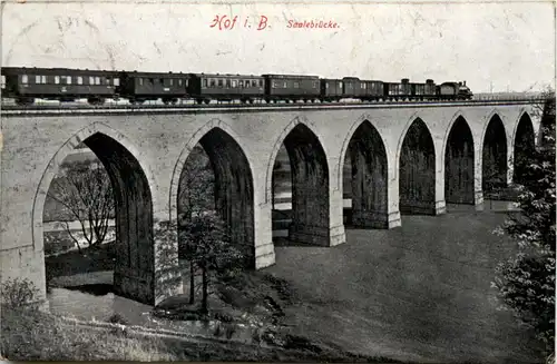 Hof in Bayern - Saalebrücke -637570