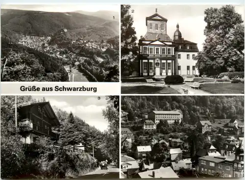 Gruss aus Schwarzburg, div. Bilder -398996