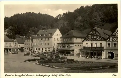 Berneck im Fichtelgebirge - Adolf Hitler Platz -638014