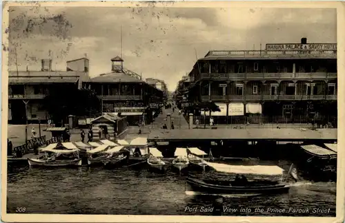 Port Said - Prince Farouk Street -636646