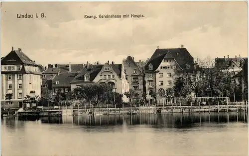 Lindau am Bodensee - Evang. Vereinshaus mit Hospiz -637168