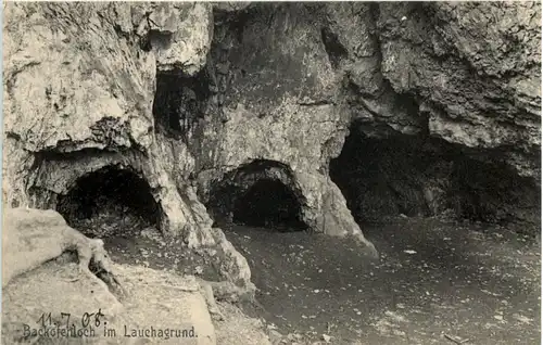 Backofenloch im Lauchagrund -524648