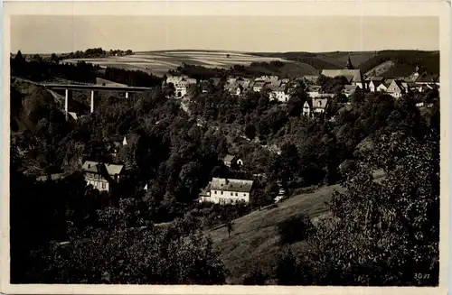 Saalburg mit der neuen Brücke -524708