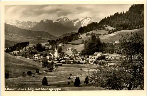Oberstaufen, mit Säntisgruppe -399376