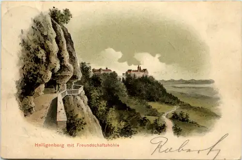 Schloss Heiligenberg - Künstler-AK Eugen Felle -609794