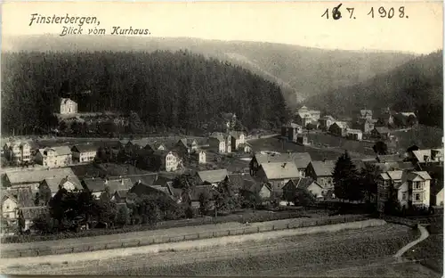 Finsterbergen, Blick vom Kurhaus -524378