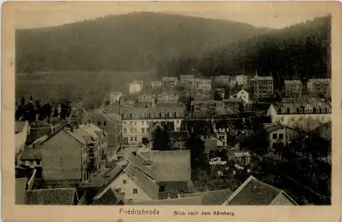 Friedrichroda, Blick nach dem Körnberg -524828