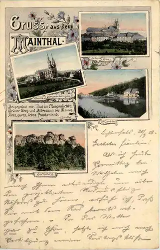 Gruss aus dem Mainthal - Staffelberg Banz -637420