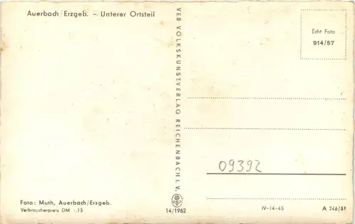 Auerbach/Erzgebirge, Unterer Ortsteil -524034