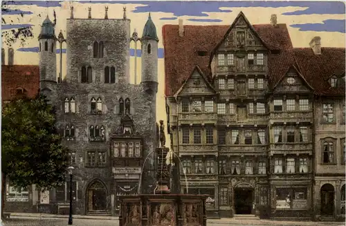 Hildesheim - Wedekind und Tempelherrenhaus -637292