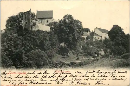 Lauenstein, Schlossruine -524254