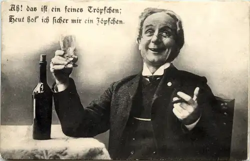 Das ist ein feines Tröpfchen - Wein - Humor -636182