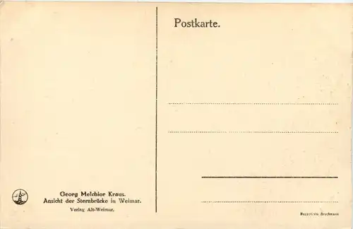 Weimar, Ansicht der Sternbrücke -524454