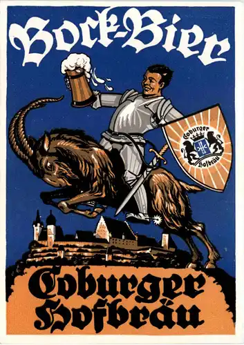 Coburg - Coburger Hofbräu - Bock Bier -636442