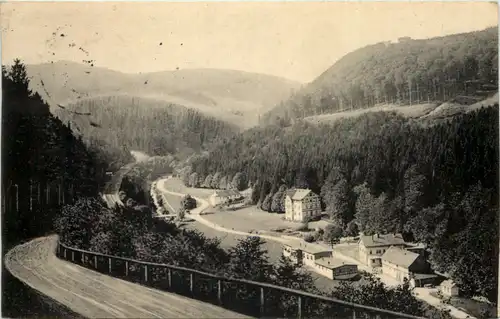 Oberhof, Blick auf die Gehlberger Mühle -525018