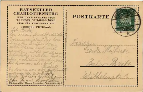 Berlin-Charlottenburg, Ratskeller -525568