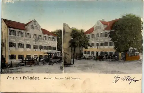 Gruss aus Falkenberg - Gasthof zur Post - Oberpfalz -637806