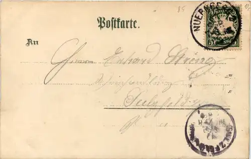 Gruss aus Nürnberg - Litho -636682