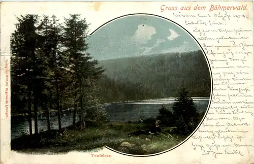 Teufelsee - Gruss aus dem Böhmerwald -636782