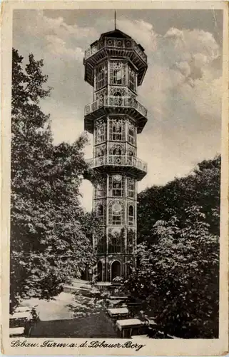 Löbau, Turm a.d. Löbauer Berg -525338