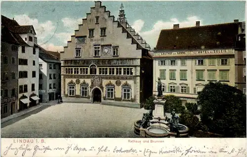 Lindau im Bodensee - Rathaus -610974