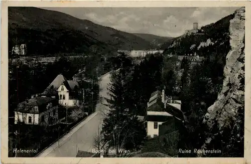 Helenenthal, Baden, Ruine Rauhenstein -525808