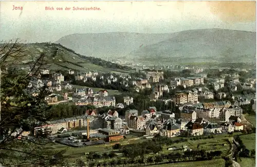 Jena, Blick von der Schweizerhöhe -524432