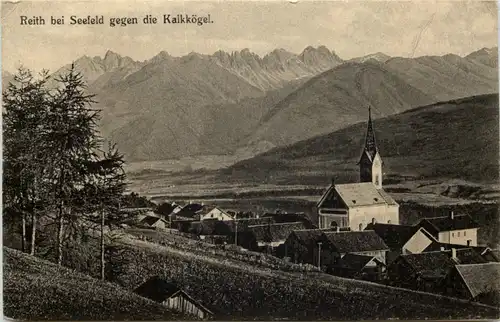 Reith bei Seefeld gegen die Kalkkögel -524344