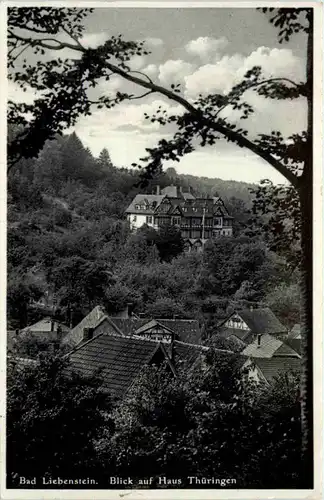 Bad Liebenstein, Blick auf Haus Thüringen -524364