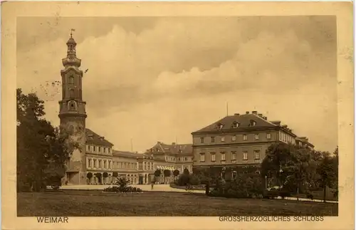Weimar, Grossherzogl. Schloss -526008