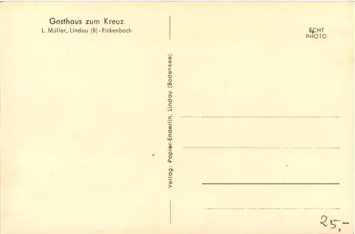 Lindau - Gasthaus zum Kreuz -611314