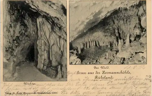 Gruss aus der hermannshöhle Rübeland -525678