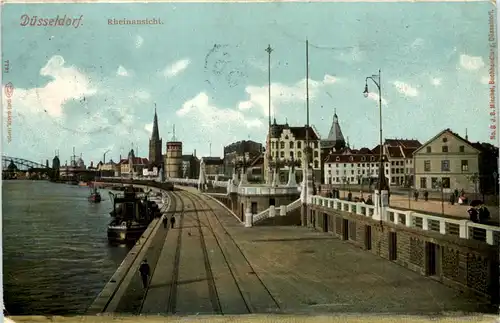 Düsseldorf - Rheinansicht -637362