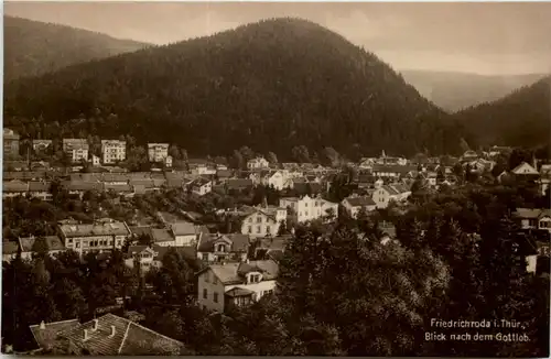 Friedrichroda, Blick nach dem Gottlob -524350