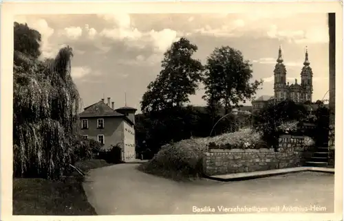 Basilika Vierzehnheiligen mit Antonius Heim - Staffelstein -637502