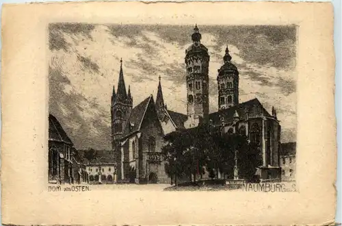 Naumburg, Dom von Osten -525918